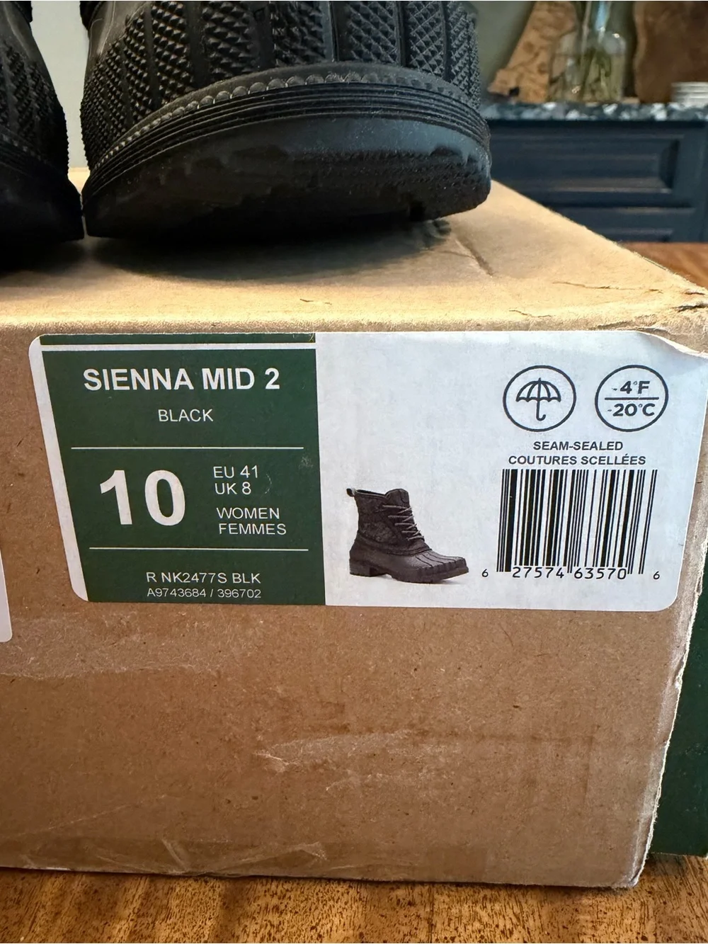 KAMIK women’s Sienna Insulated Mid 2 Waterproof Duck Boot